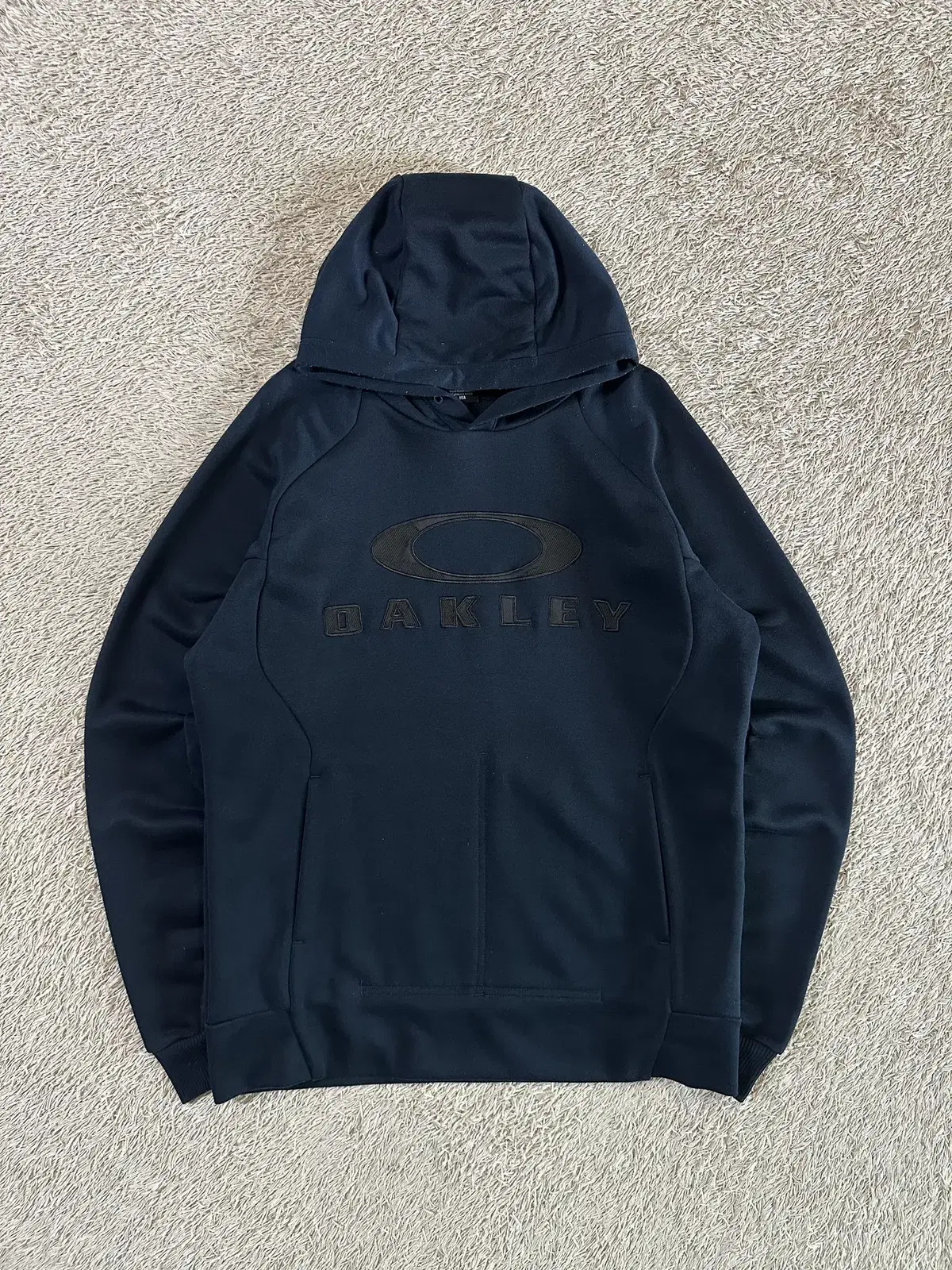 [L] OAKLEY OAKLEY ikon Functional Hoodie Dark Navy