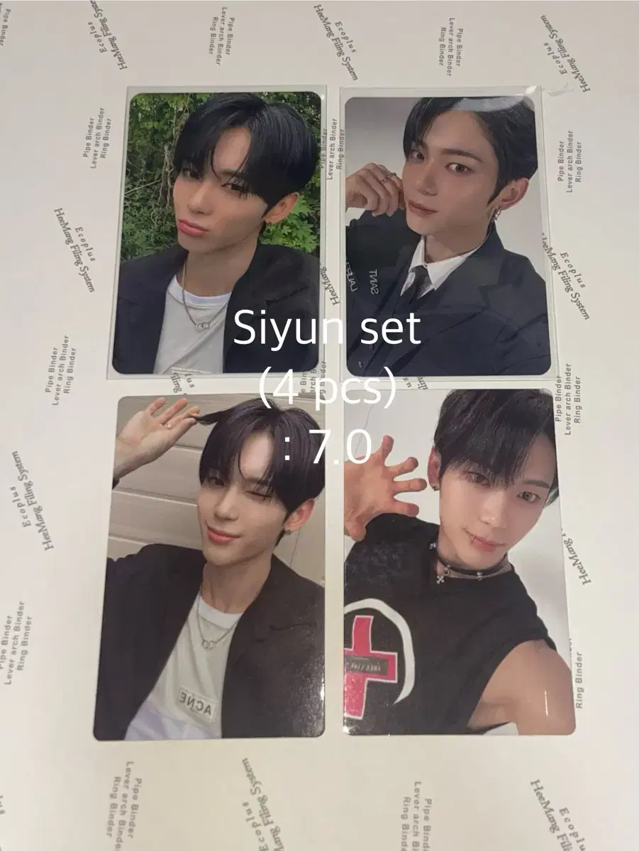 NowhereDays hyunbin yoon Yeonwoo siyoon Y.N.A. Mbang broadcast Mifan photocard postcard GripTalk