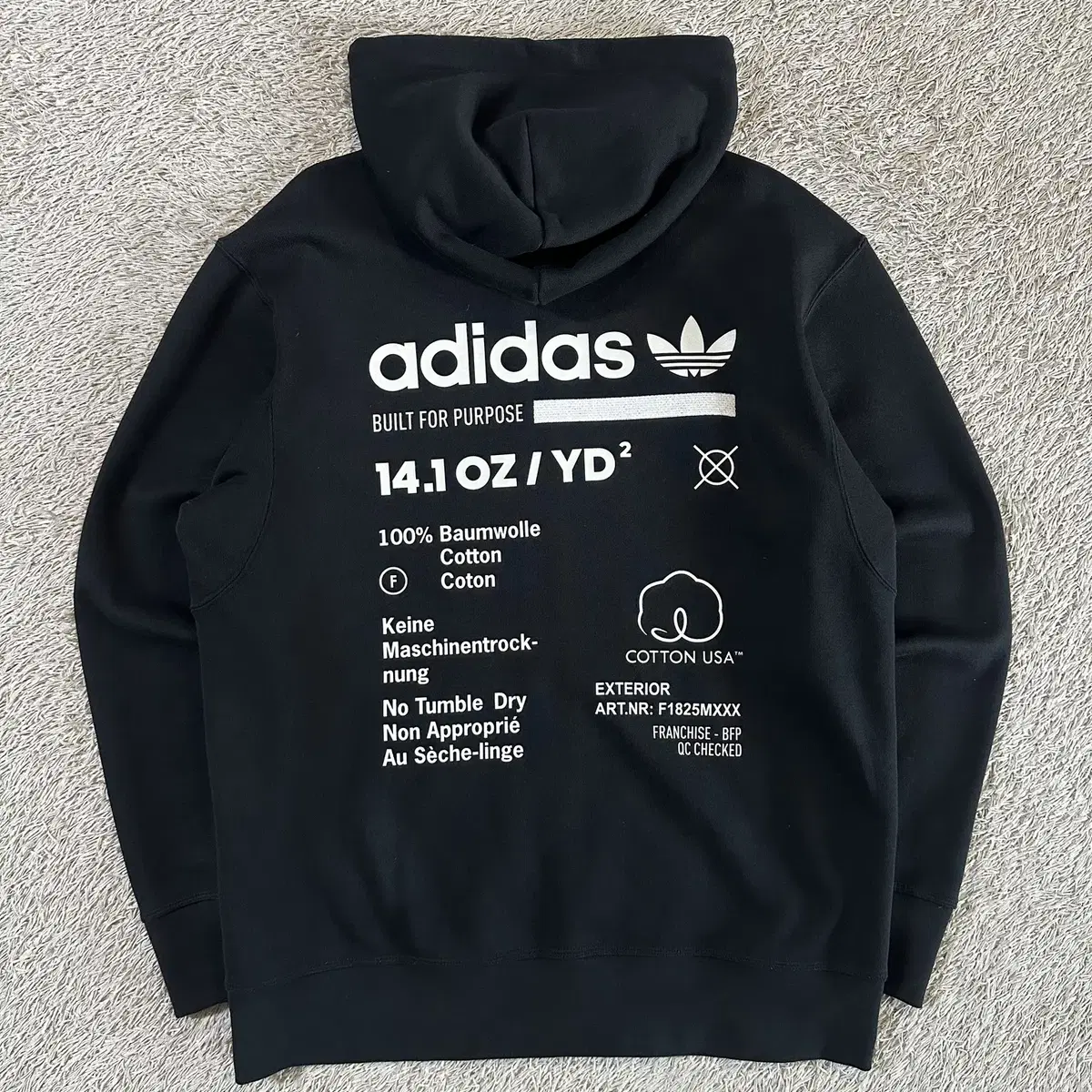 [S] 아디다스 ADIDAS KAVAL 후드집업 블랙