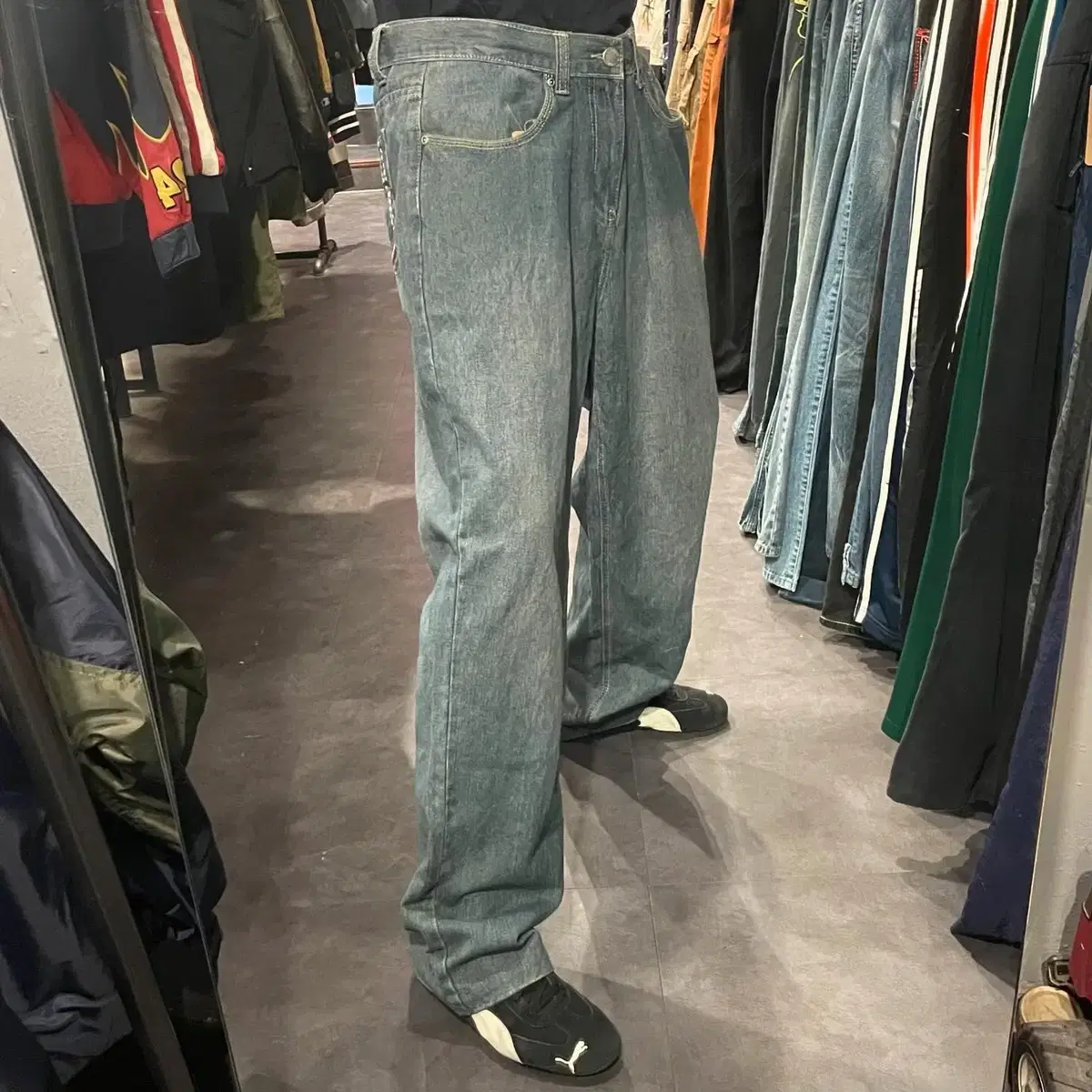 [IM]RoadBlockHip Hop Wash Denim Pants