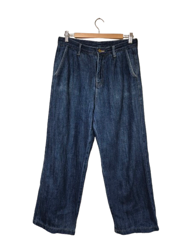 NEKKIMPYO High-waisted avant-garde women's casual jeans L