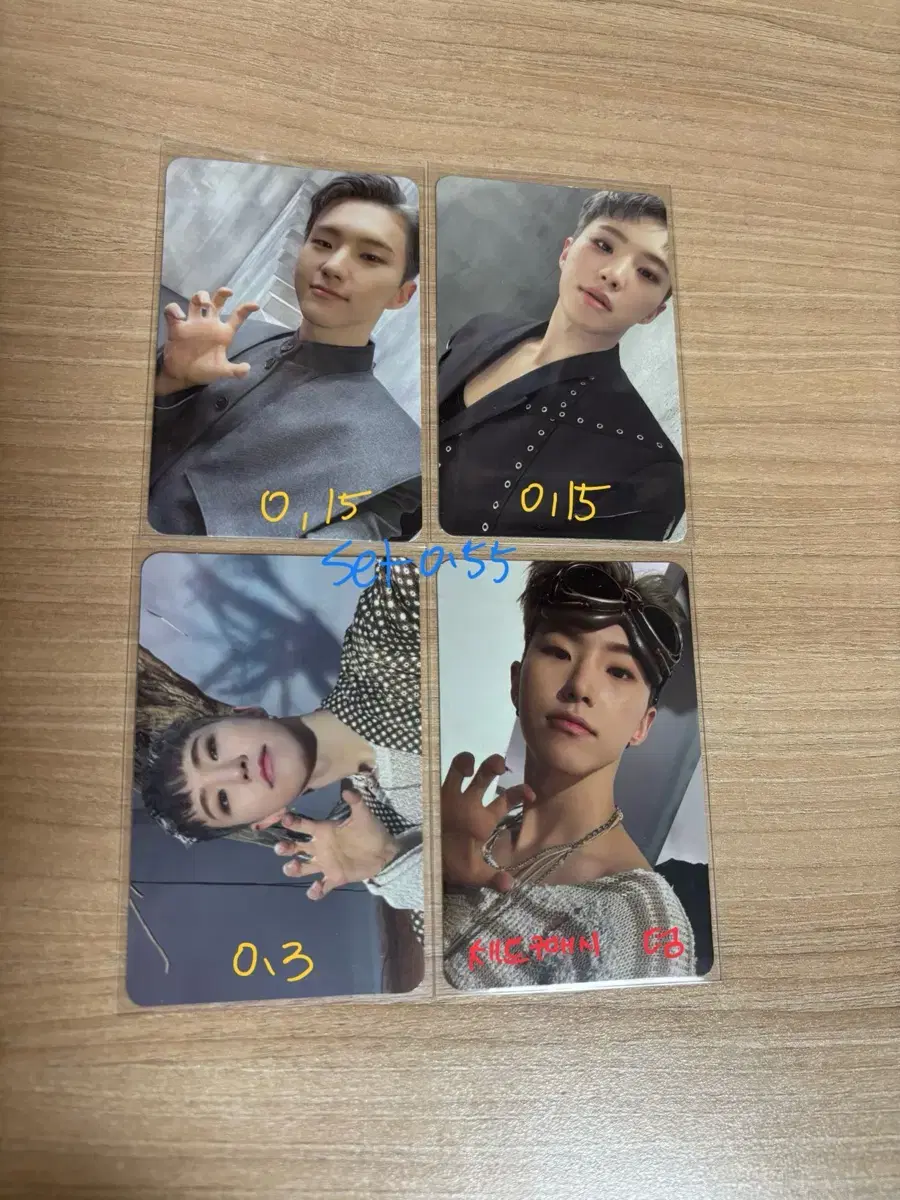 (DUMP)Popcorn sleeves giveaway/seventeen photo card wts sell/ hoshi cruise