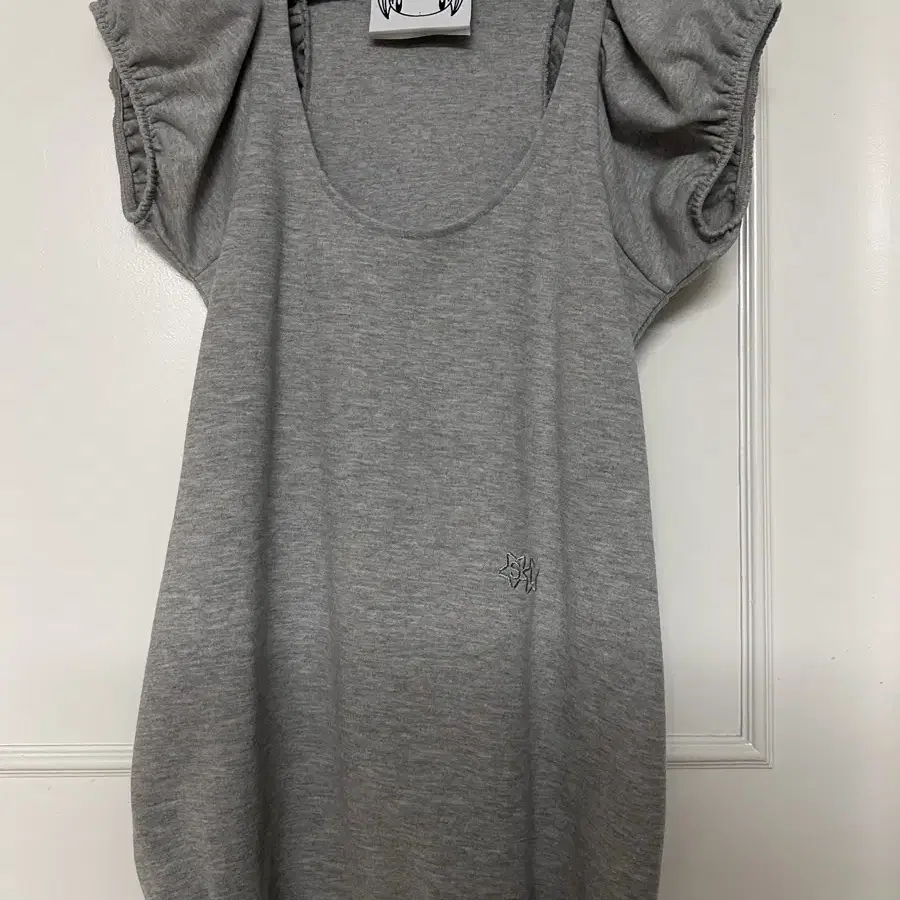 샬롬클럽 puro bloom top gray shalom