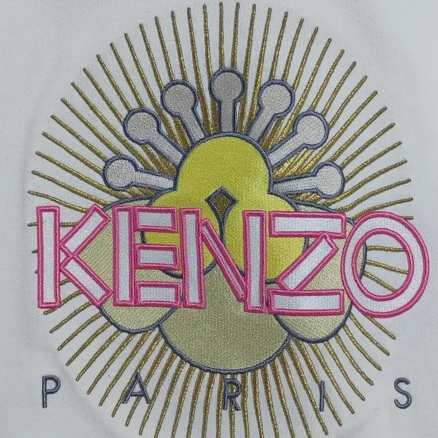 KENZO 겐죠 여성 화이트 맨투맨