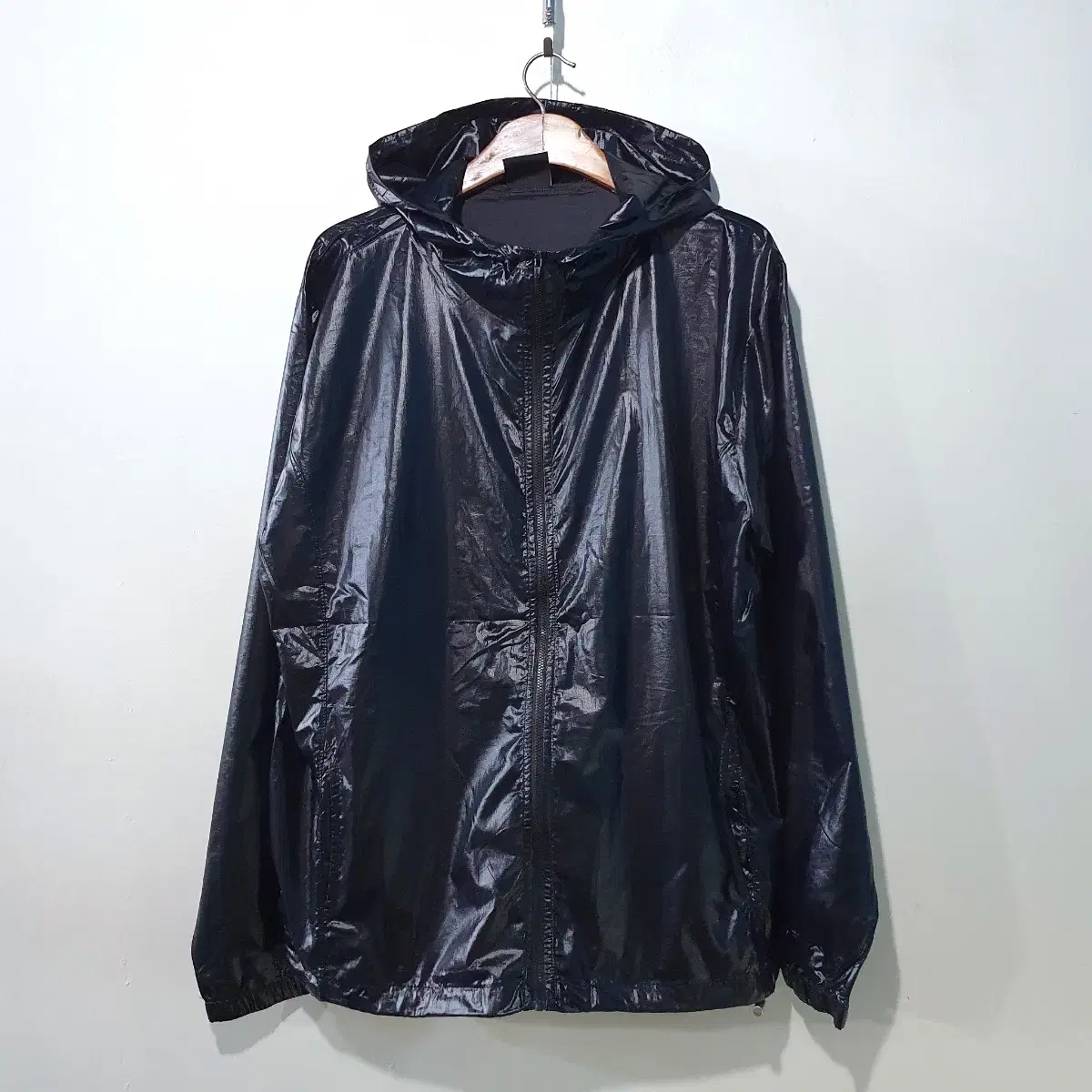 FWNew) Glossy String Windbreaker Jumper 3color