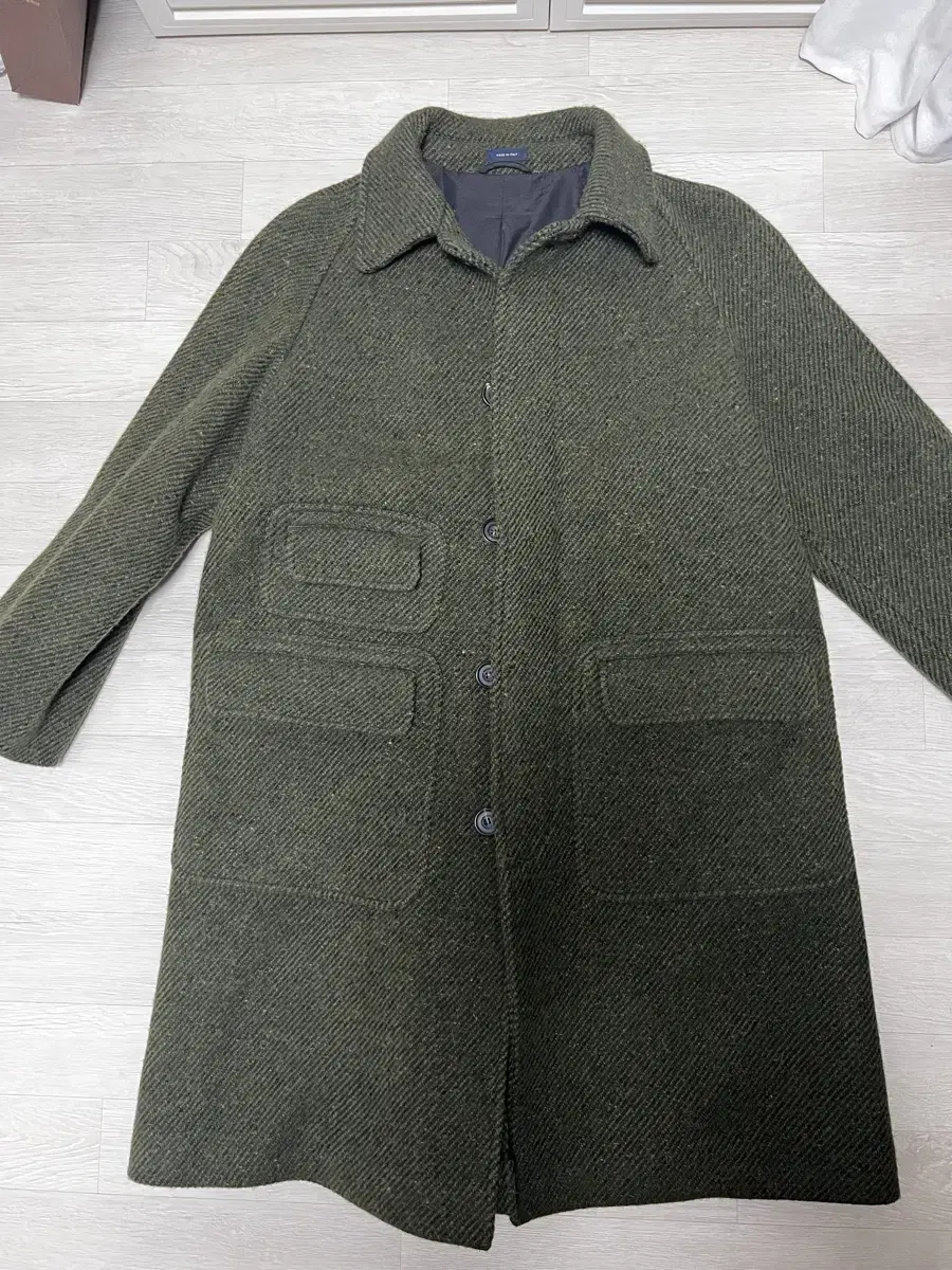 Drex Green Donegal Coat (38)