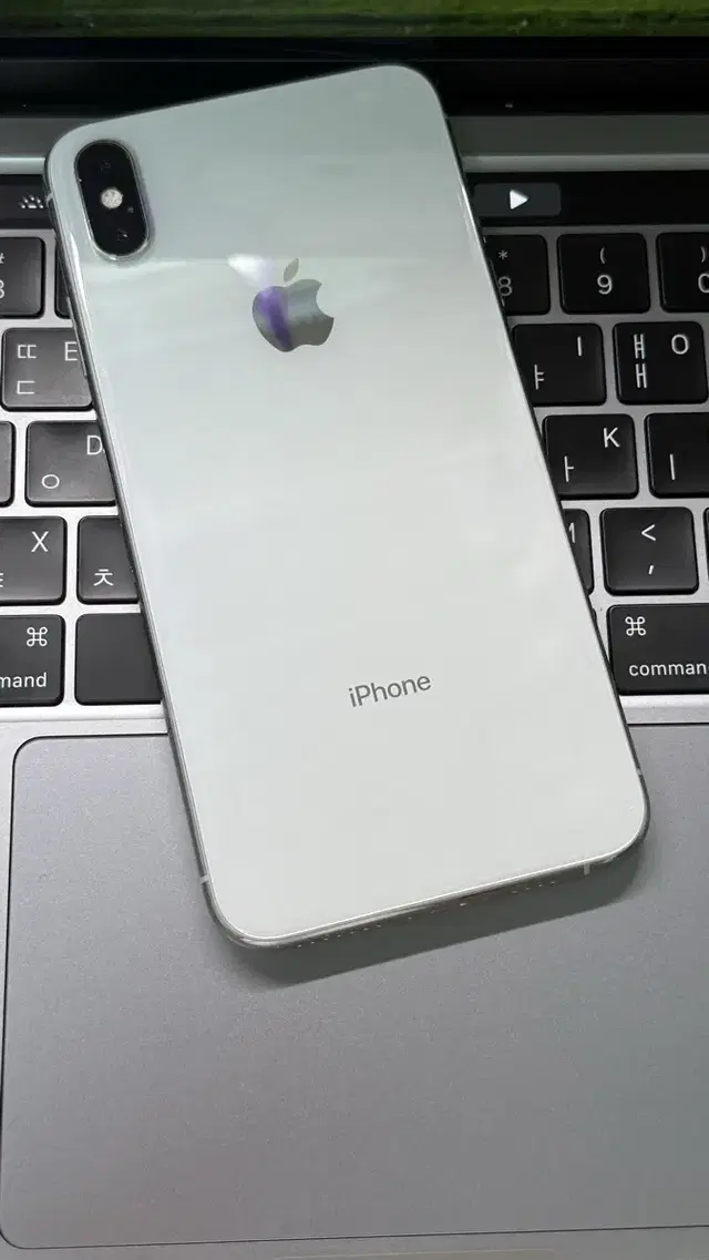 아이폰 xs max 실버 256