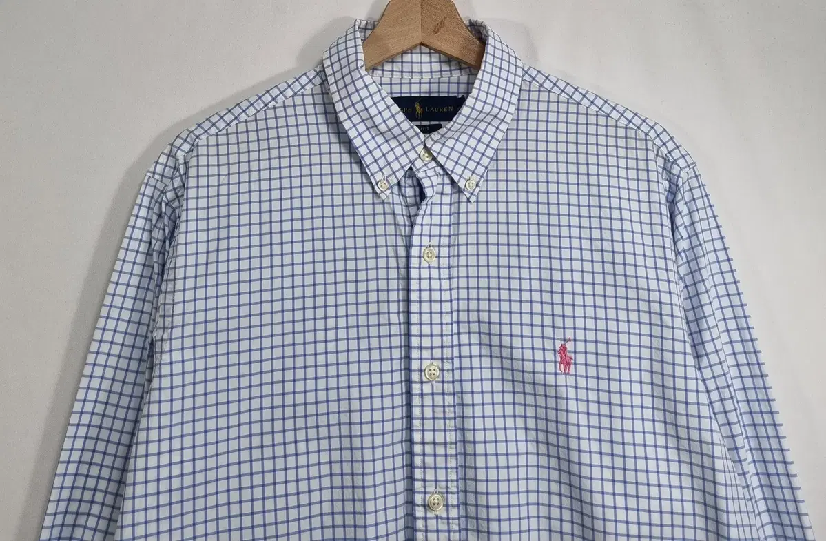 L (100) Polo Ralph Lauren Check Southern Shirt