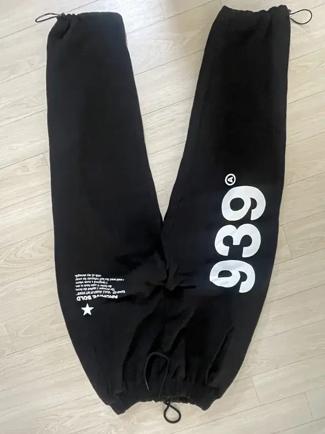 939 LOGO SWEAT PANTS (BLACK)