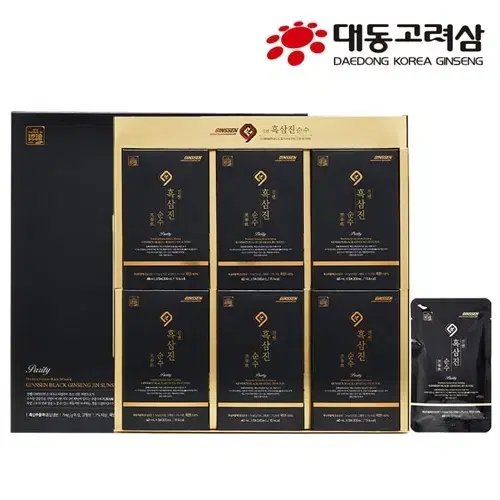 대동고려삼 진쎈흑삼진순수 60mlx30 x2BOX