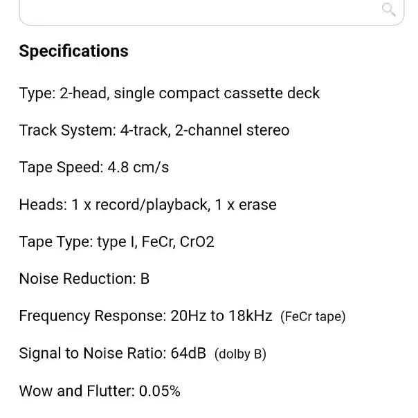 SONY 카세트데크 TC-K5