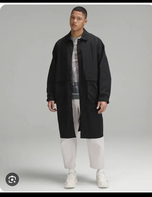 룰루레몬 Lab oversized long coat 코트 자켓