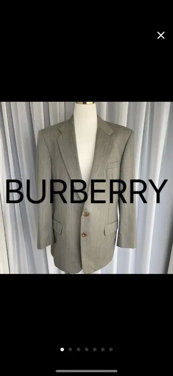 Genuine/Exclusive) Burberry Wool Jacket