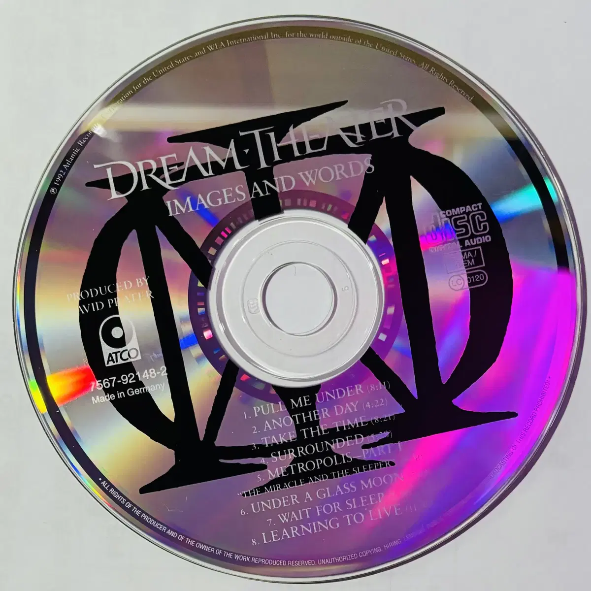 Dream Theater - Images And(CD)유럽반1992NM-