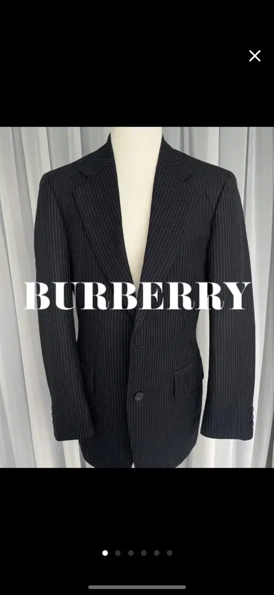 Genuine/Exclusive) Burberry Wool Jacket