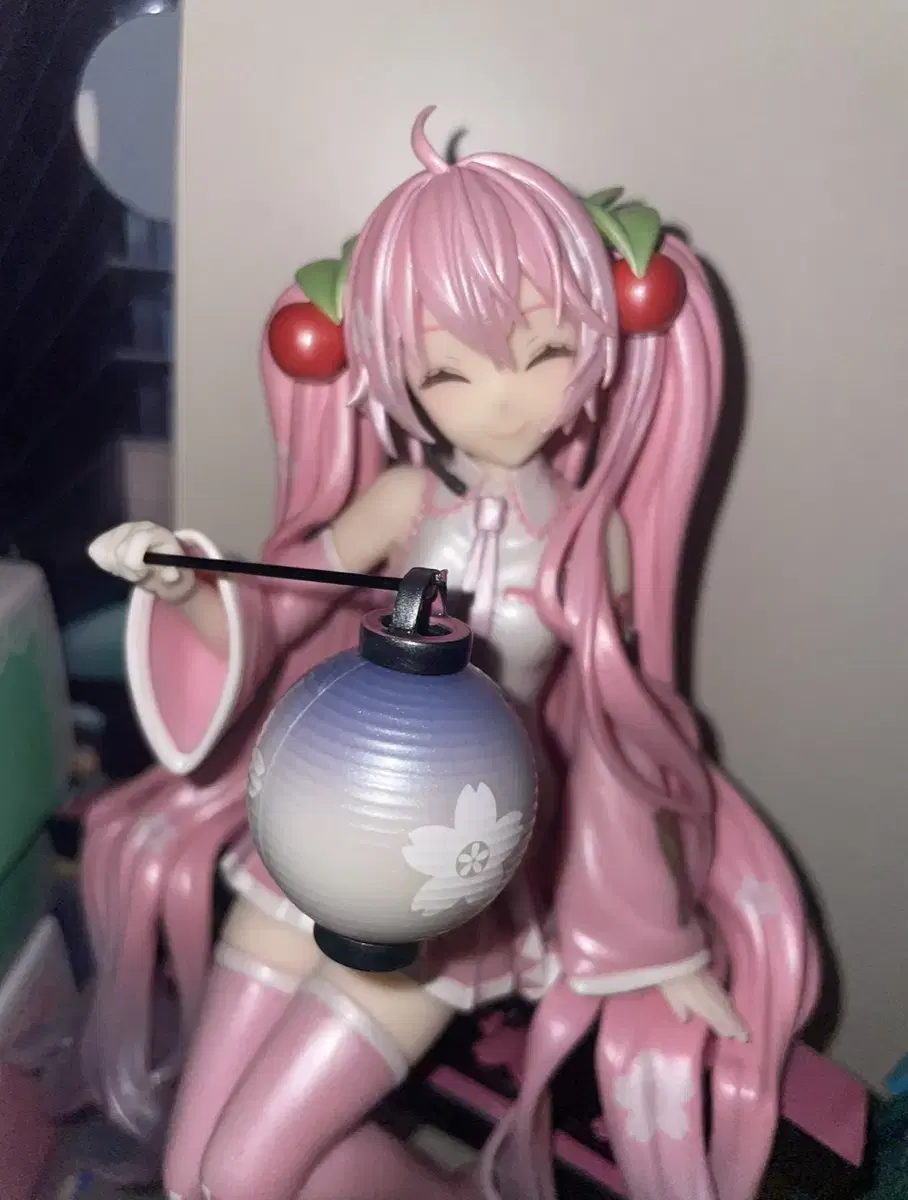 Hatsune Miku sakura AMP+ Light Lamp limited edition Pearl Version Taito Figure