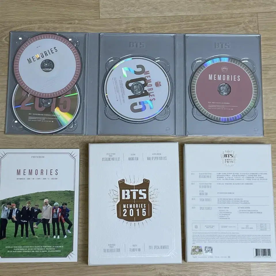 bts 방탄소년단 2015 메모리즈 dvd