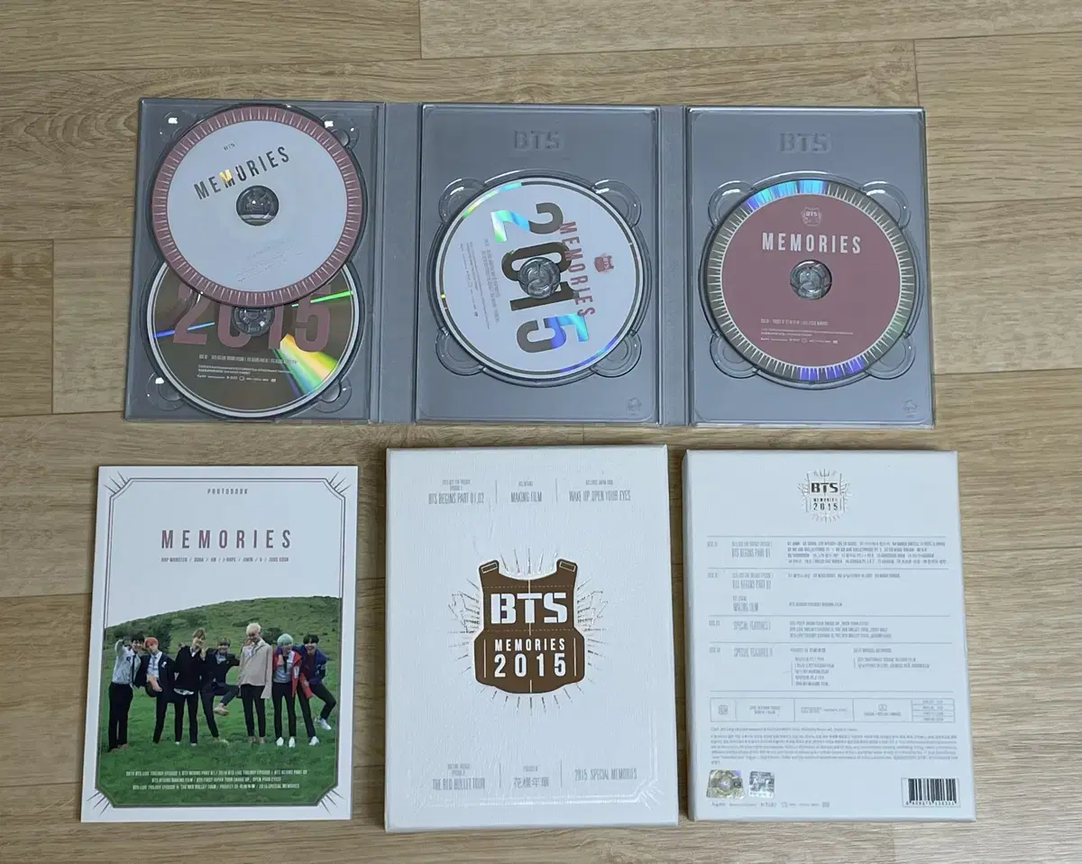 bts 방탄소년단 2015 메모리즈 dvd