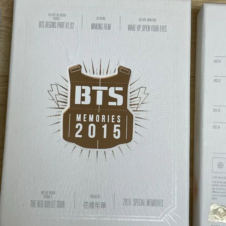 bts 방탄소년단 2015 메모리즈 dvd