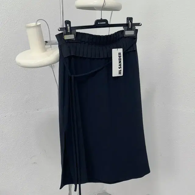 JIL SANDER gathered ribbon skirt