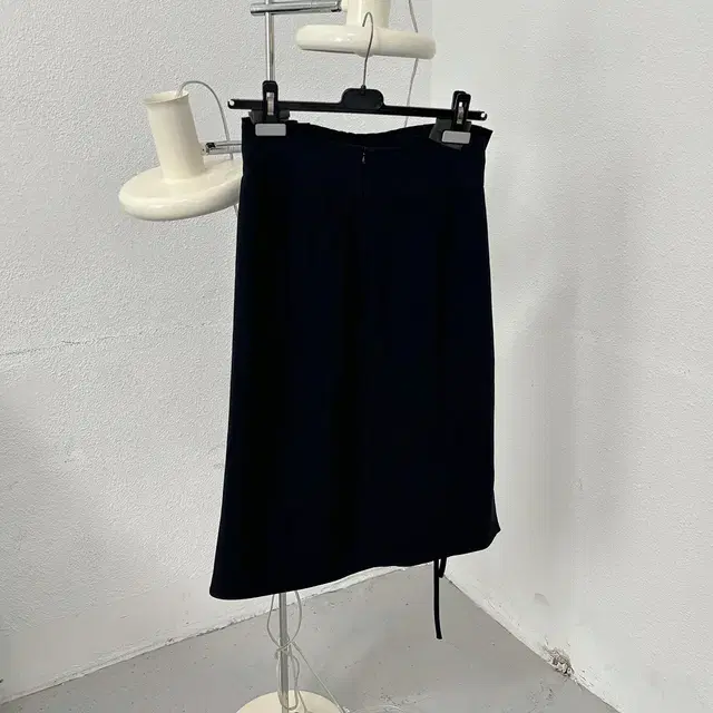 JIL SANDER gathered ribbon skirt