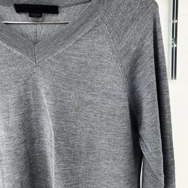 ALEXANDER WANG asymmetrical v-neck knit