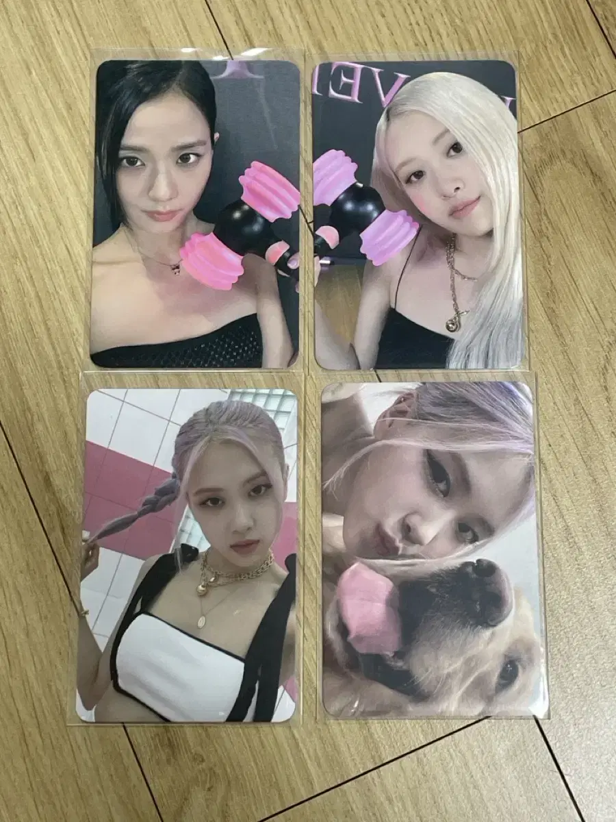 black pink jisoo rose @pongbongpoca pre-order benefit bulk wts