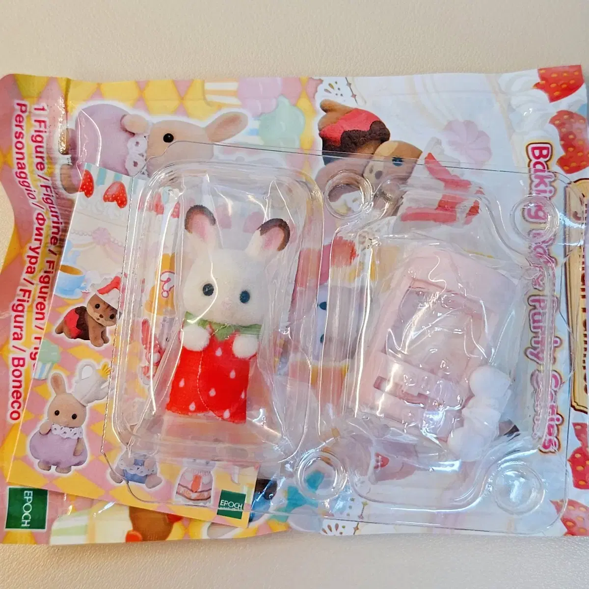 Sylvanian Baby Cake Party Roll Cake Bunny