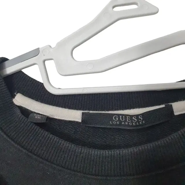 (2XL 110) GUESS 게스 맨투맨 블랙