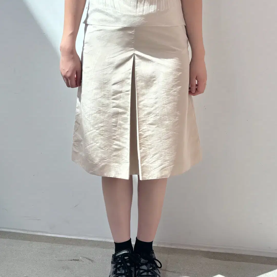 PRADA tree ring midi skirt