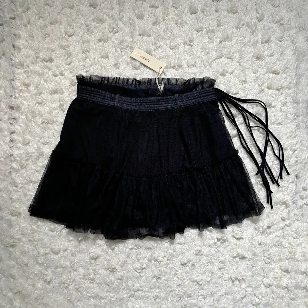 DIESEL lace layered skirt