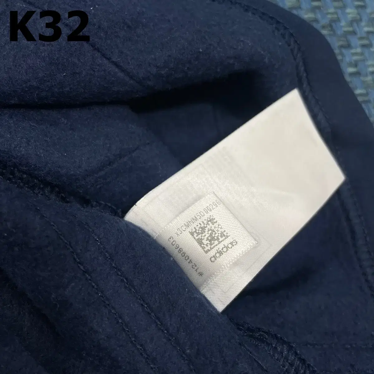 [3XL] 아디다스 웜업 후디 빅로고 레드 테이핑 후드티 K32