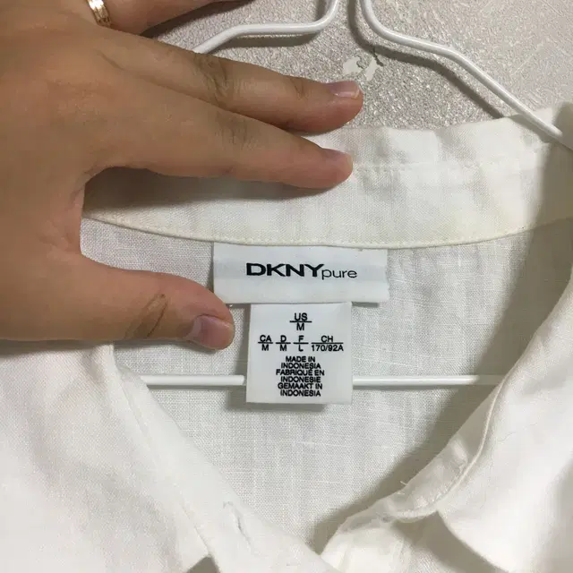 DKNY 도나카란 린넨 이너 원피스 M