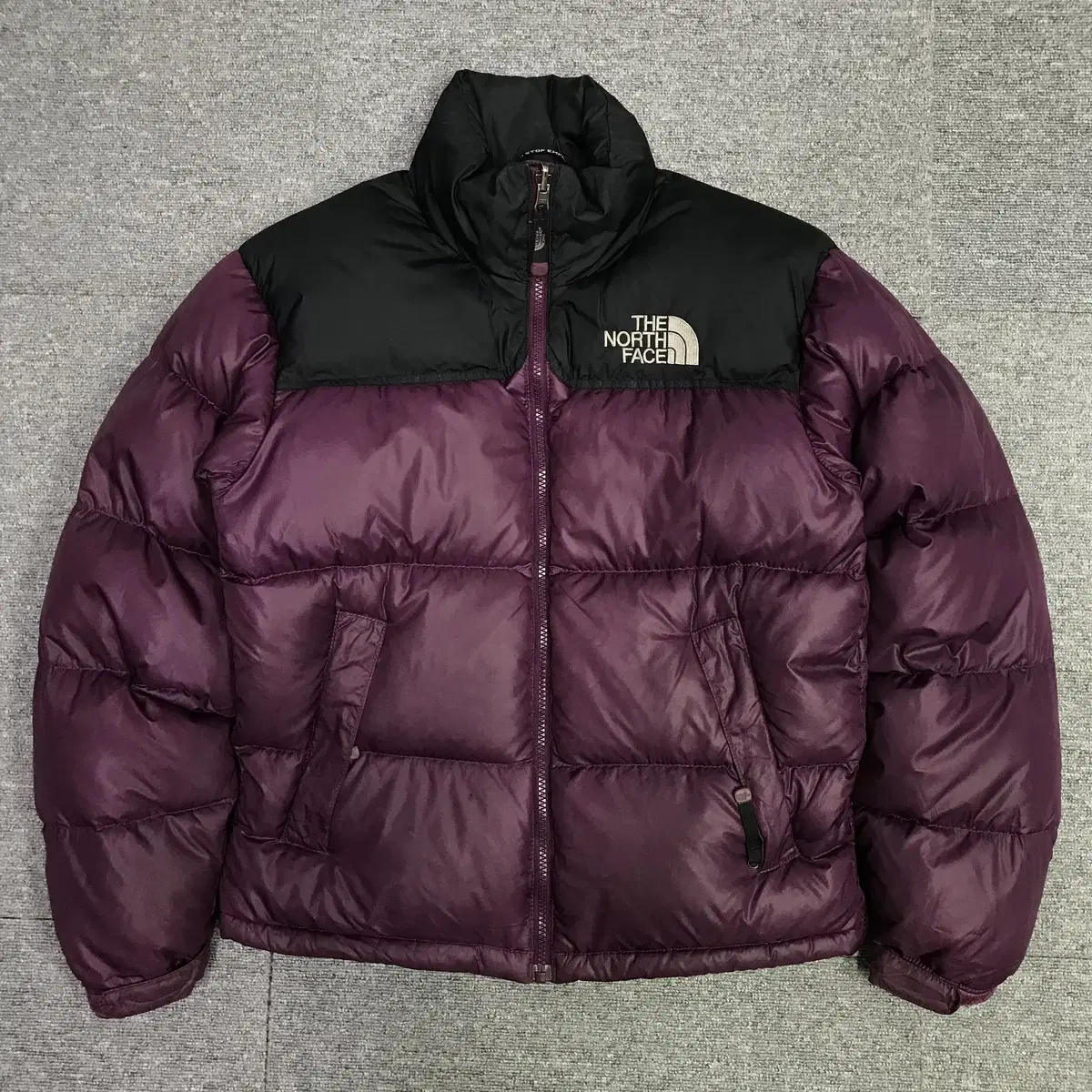 [90] The North Face 700 Nupsi Goose Down Puffer Burgundy Color 7227