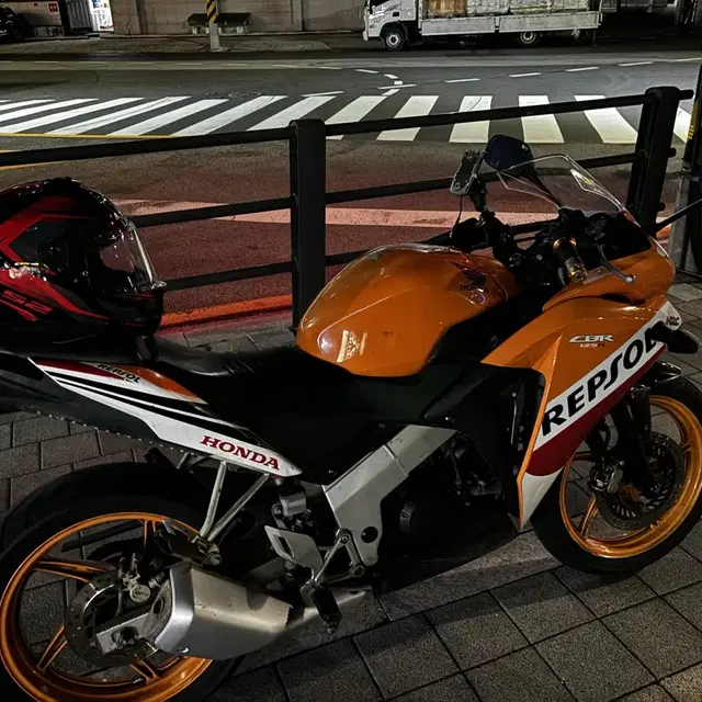 cbr125r 13380km 랩솔