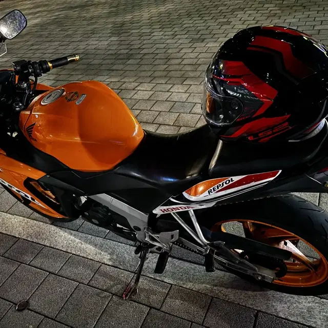 cbr125r 13380km 랩솔