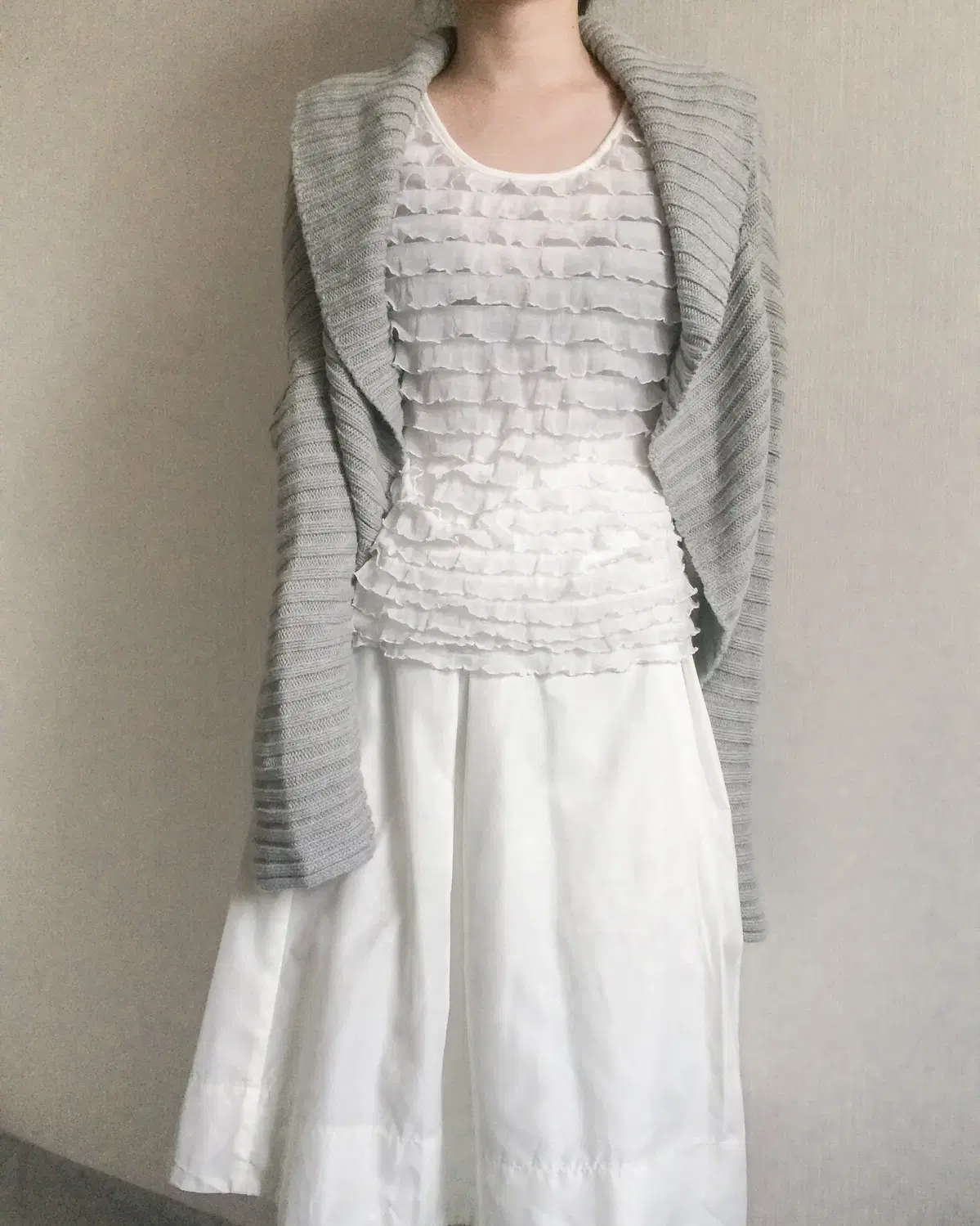 Golgi open knit cardigan