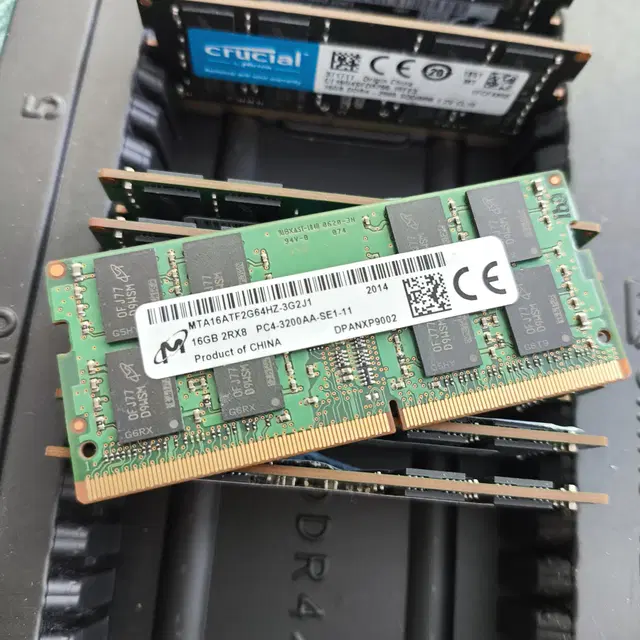 DDR4 16G 소딤 노트북용 램 마이크론 수량 보유