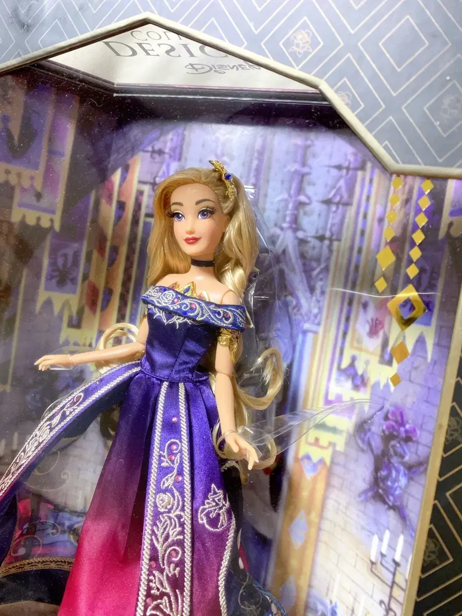 Half-priced Delivery) Disney Limited Doll Doll Designer Edition Aurora Sleeping Beauty