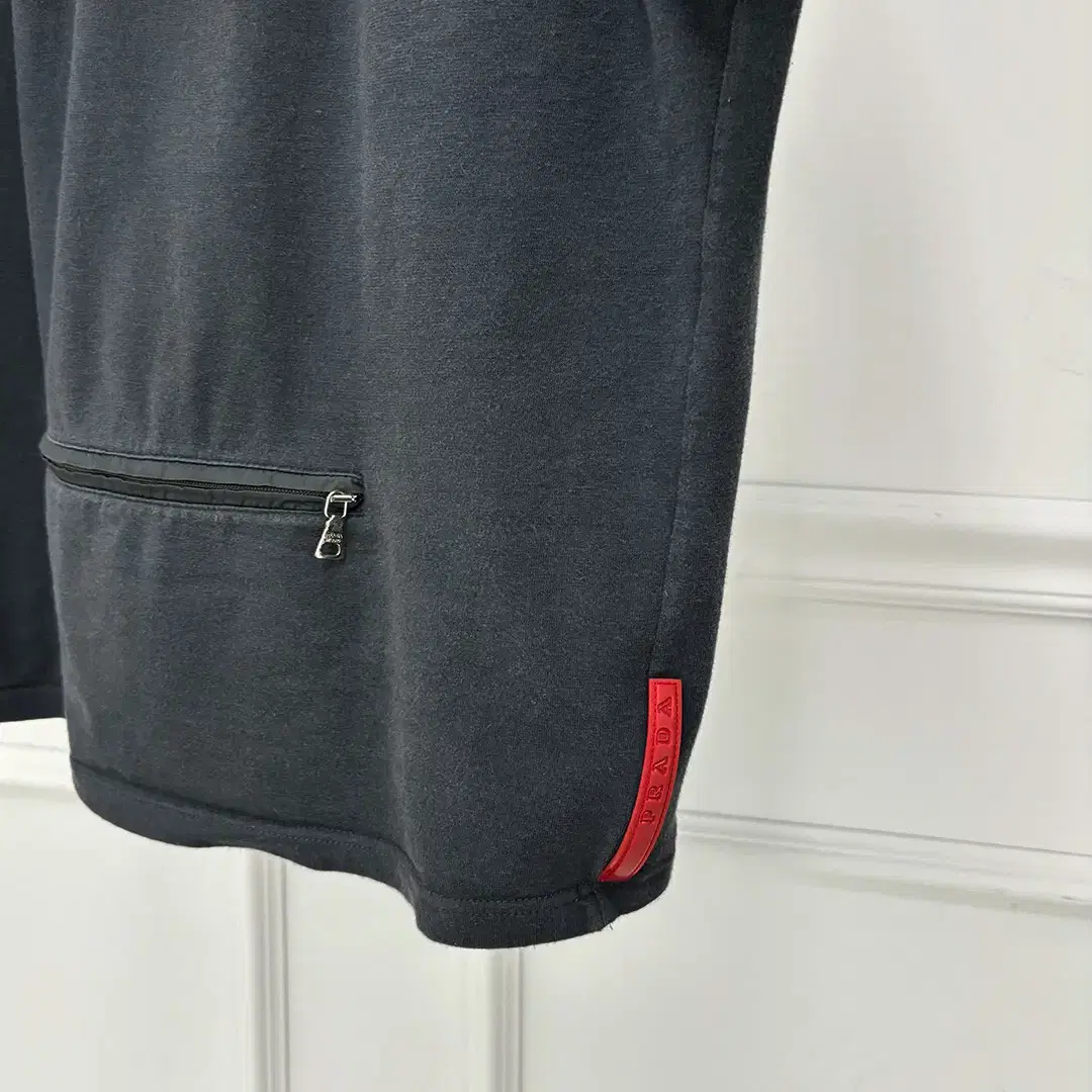 PRADA SPORTS hoodie half t