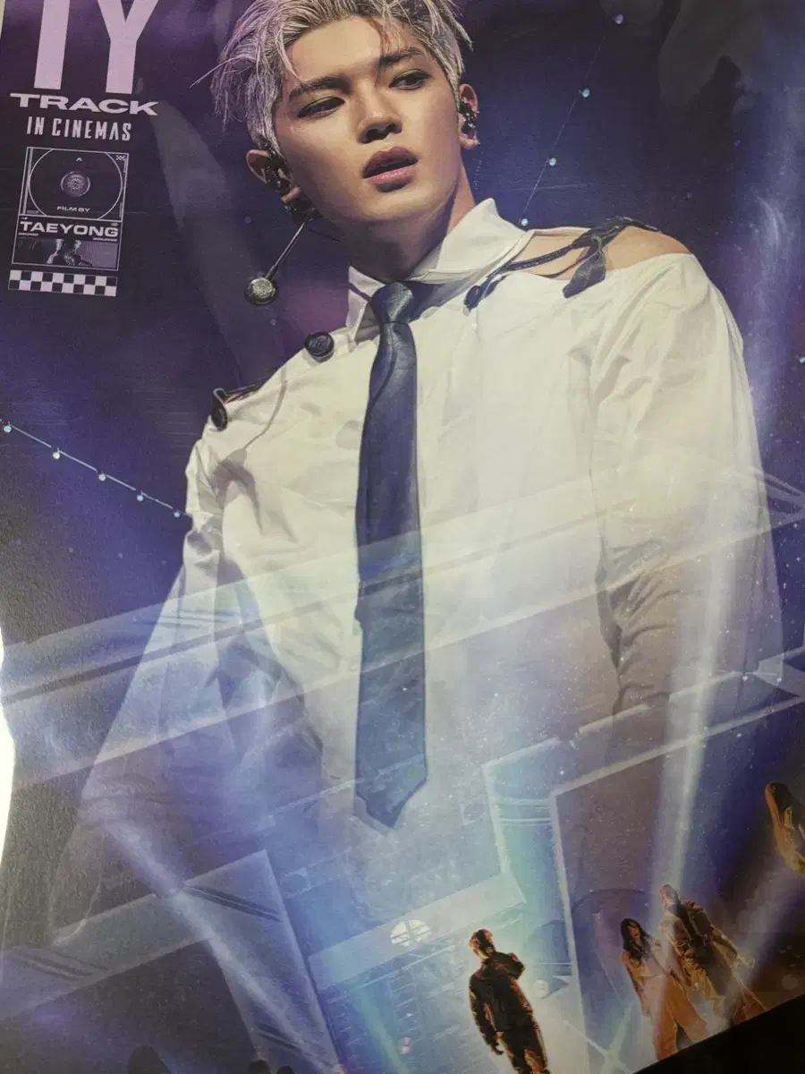 NCT taeyong T.Y. Track Special Screening A3 Poster