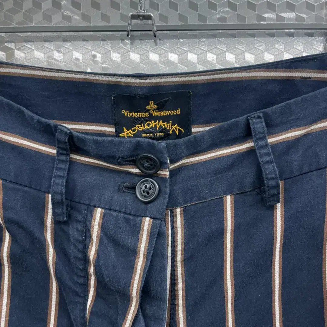 VIVIENNE WESTWOOD striped micro shorts