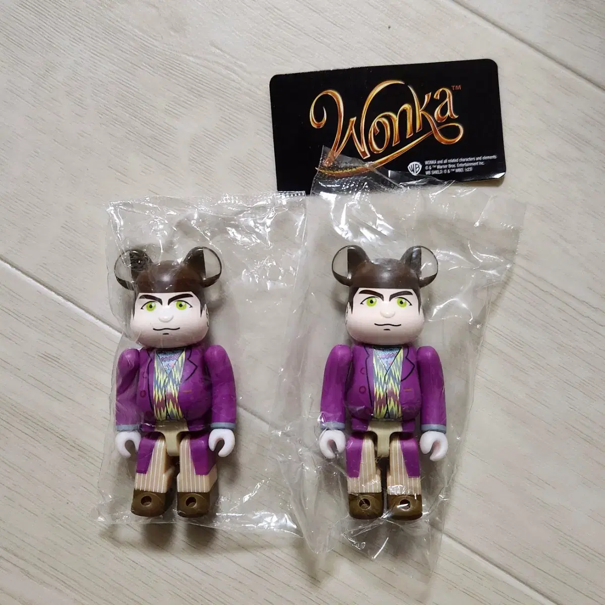 Bearbrick Willy Wonka Wonka Figurine