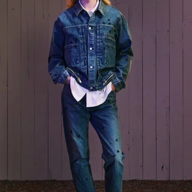 언더커버 24 pre spring bug denim 버그데님