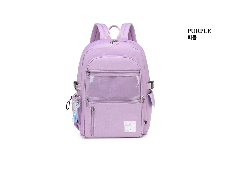 [New Products] Backpack Student Bag Office Worker Bag FA880 Purple