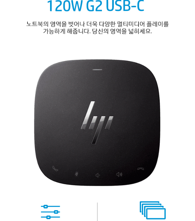 도킹스테이션] HP Thunderbolt Dock 120W G2