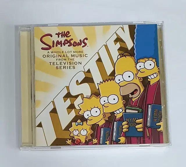 The Simpsons TV 뮤직 심슨  앨범 시디 CD