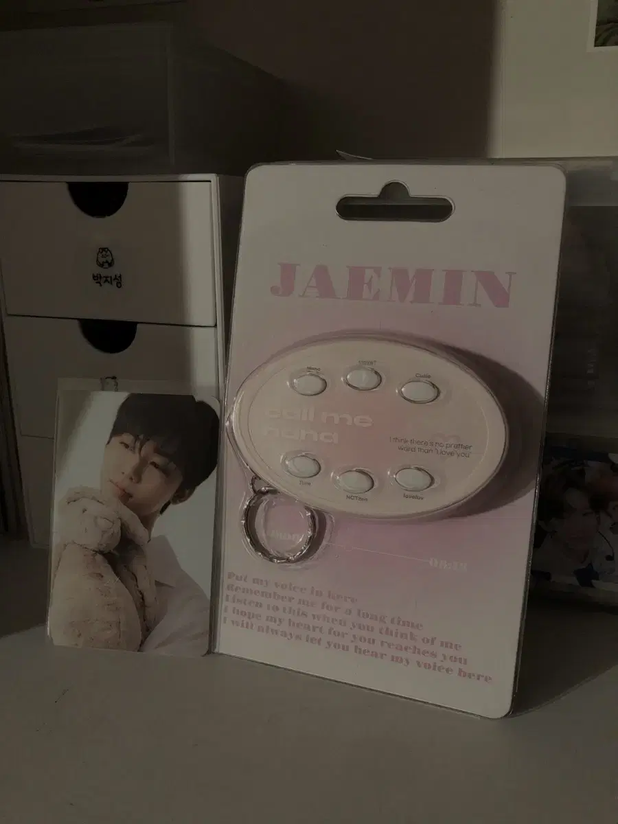 NCT jaemin Voice Keyring