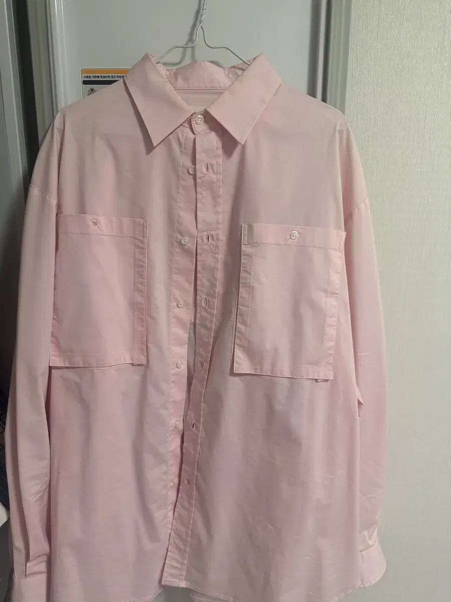 Stu Two-Pocket Pink Shirt [M]