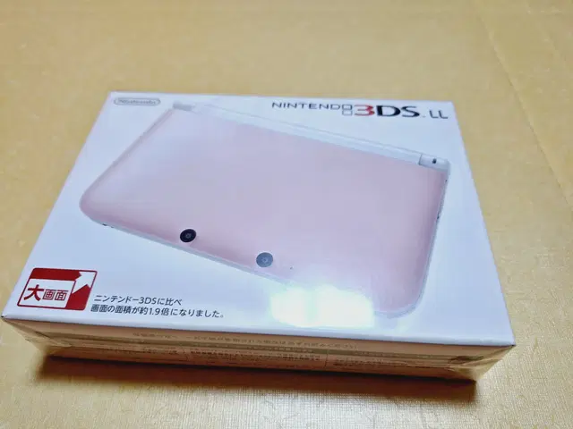 A급 핑크 3dsll 3dsxl 박스셋 닌텐도 일본판 순정품